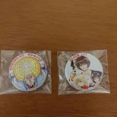 ボボボーボ・ボーボボ & ブラックキャット ミニ缶バッジ2個セット