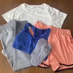 GU スポーツウェア 5点 セット