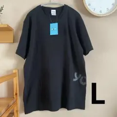 【値下げ 新品タグ付き】yogibo ヨギボー　Tシャツ ブラック　Lサイズ