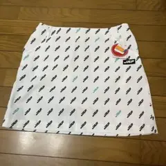 新品 ジュン&ロペ junu0026rope ゴルフ スカート 総柄 シアサッカー