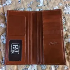 ブラウンレザー 長財布