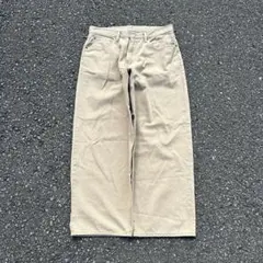 【即完売】GAP スーパーバギーデニム ベージュ 34×32