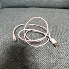 USB 充電ケーブル ホワイト