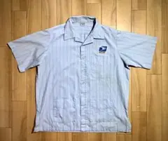 USPSストライプワークシャツ/Letter Carrier Shirt Jac