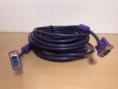 ディスプレーケーブル VGA ケーブル (オス-オス)スリム(10m)
