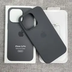 「新品未使用」iPhone 16 Pro シリコンケース MagSafe グレー