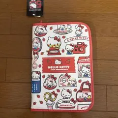 新品　キティ50周年　マルチケース　母子手帳ケース
