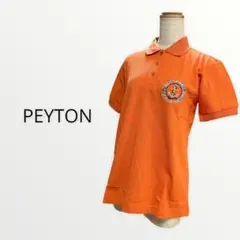 R104 PEYTON レトロ ゴルフ ポロシャツ L 刺繍 日本製