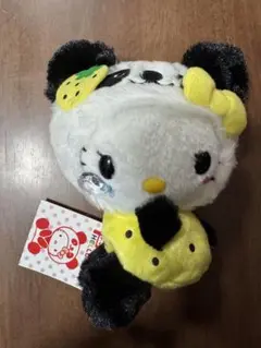 キティ　いちご　ぬいぐるみ　パンダ　ぽてぽていちごぬいぐるみ