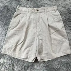 美品✨【Dockers】 ベージュ コットンチノショートパンツ 綿 ゴルフウェア
