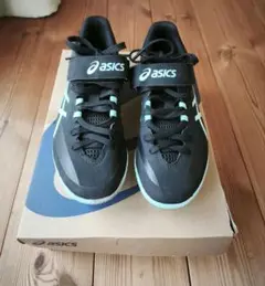 asics HEATFLY 2 ブラック/ミント スパイクシューズ