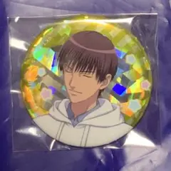 テニスの王子様　コスモワールド　ミニゲーム　ホログラム缶バッジ　柳蓮二