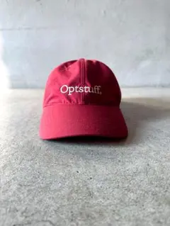 6月11日までの出品Optstuff ベースボールキャップ レッド 6月11日までの出品Optstuff ベースボールキャップ レッド