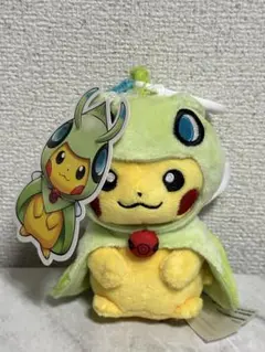 タグ付き　ラプラス　セレビィ　ピカチュウ　ポンチョ　マスコット　ぬいぐるみ シンガポール限定 貴重 ぬいぐるみ ポンチョピカチュウ ラプラス