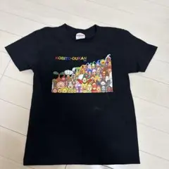 こびとづかん Tシャツ 半袖　カクレモモジリ　集合 ブラック　120