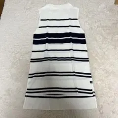 【美品】ノースリーブストライプワンピース サイズ1
