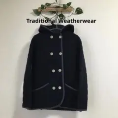 Traditional Weatherwear キルティングジャケット フード付