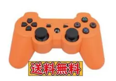PS3 コントローラー オレンジ 互換品 Bluetooth ワイヤレス