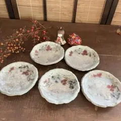 志野焼 小皿 ５皿セット