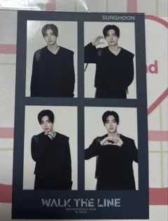 ENHYPEN walk the line ソンフン 4cuts フォト
