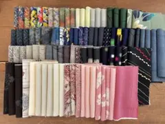 着物はぎれ 15×15 90枚 まとめ売り