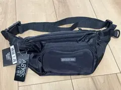 新品未使用　ウエストバック　黒