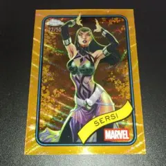 2025 Topps Chrome Marvel Sersi /50限定カード