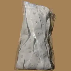 【新品】テープスナップ ホワイト 約2メートル