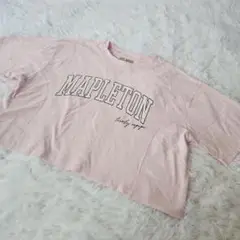 レピピアルマリオ repipi armario Tシャツ M ピンク ロゴ
