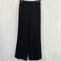 ✨美品✨シネマクラブ《M》ストレートパンツ　ブラック　定番　カジュアル　着回し