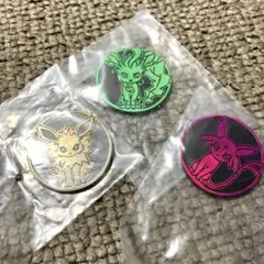 ポケモンカード　コイン　リーフィア　サンダース　エーフィ