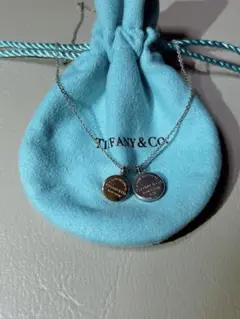 TIFFANYu0026Co.リターントゥサークルデュオダブルタグネックレス