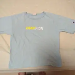 Champion 水色 Tシャツ 150