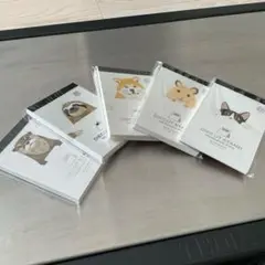 動物キャラクター メモ用紙 5セット