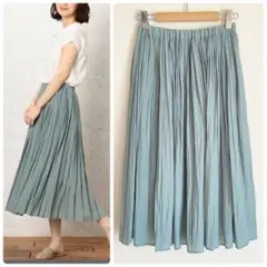 GREEN LABEL RELAXING CF Pデシン K/PLTスカート