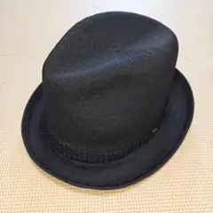 【美品 廃盤品】イーケーバイ ニューエラ 中折れ ハット ブラック