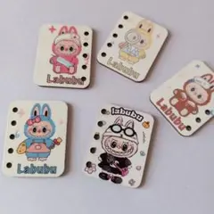 ラブブ❤木製 本 1枚【80円】