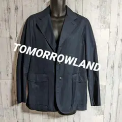 TOMORROWLAND DiAPLEX ネイビー テーラードジャケット L