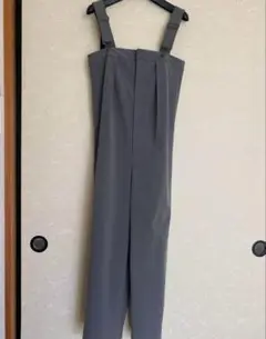GU グレー サロペット Mサイズ