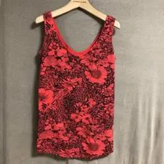 マージナルグラマー♡花柄 タンクトップ