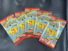 ハッピーセット ポケモンカード 5パック