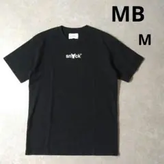 MBアイテム　tシャツ　ブラック　プリントロゴ　Mサイズ