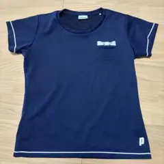 prince ネイビー Tシャツ ポケット付き