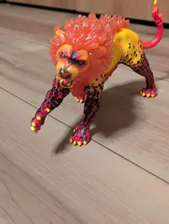 美品★schleich シュライヒ ファイヤーライオン