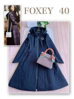 FOXEY TUXEDO CUSHION コート40 極美品 Rene