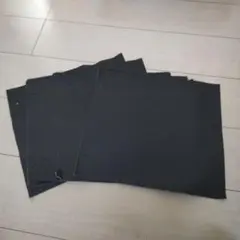 フェイクレザーダークブラウン5枚セット