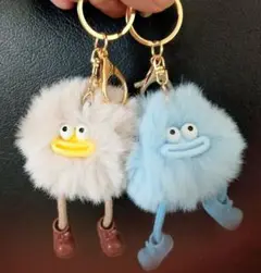 ぶらぶら　あしなが　リップモンスター　キーホルダー　チャーム　2個