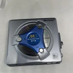 SHARP MDウォークマン MD-SS312-H ブルー 動作品 SHARP MDウォークマン MD-SS312-H ブルー 動作品 SHARP MD