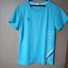 le coq sportif　 水色　テニス Tシャツ