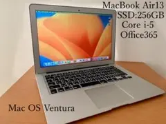 本日限A656MacBookAir 高速SSD動画編集 OfficeWin11付